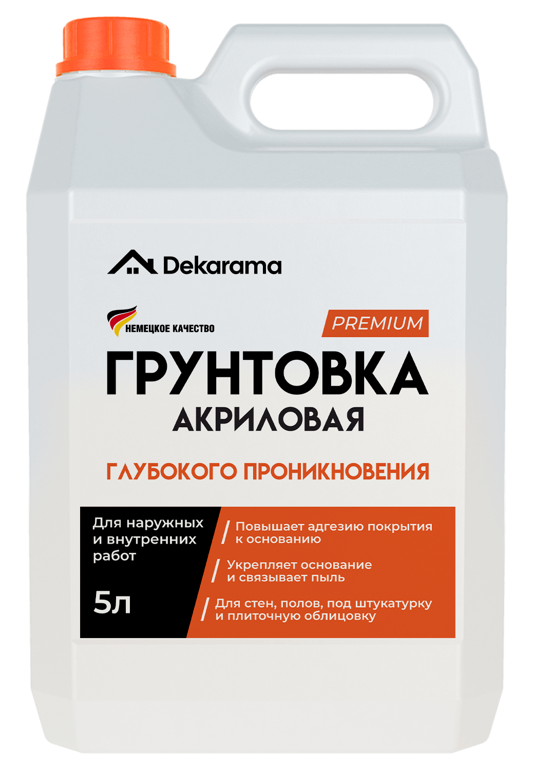 Акриловая Грунтовка Dekarama Premium